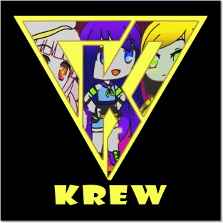 funneh krew yellow Posters and Art